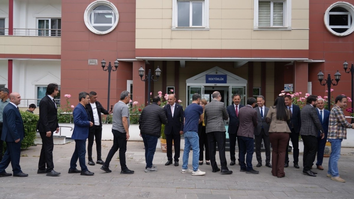 Adıyaman Üniversitesi’nde Kurban Bayramı bayramlaşması düzenlendi